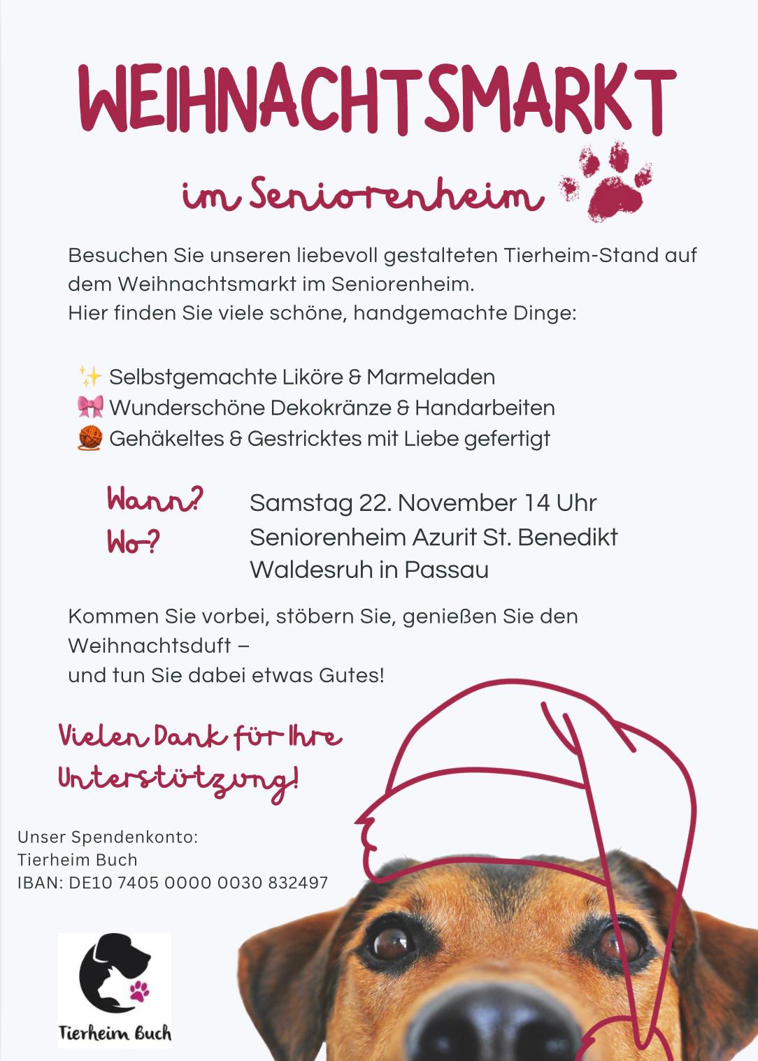 Weihnachtsmarkt im Seniorenzentrum
